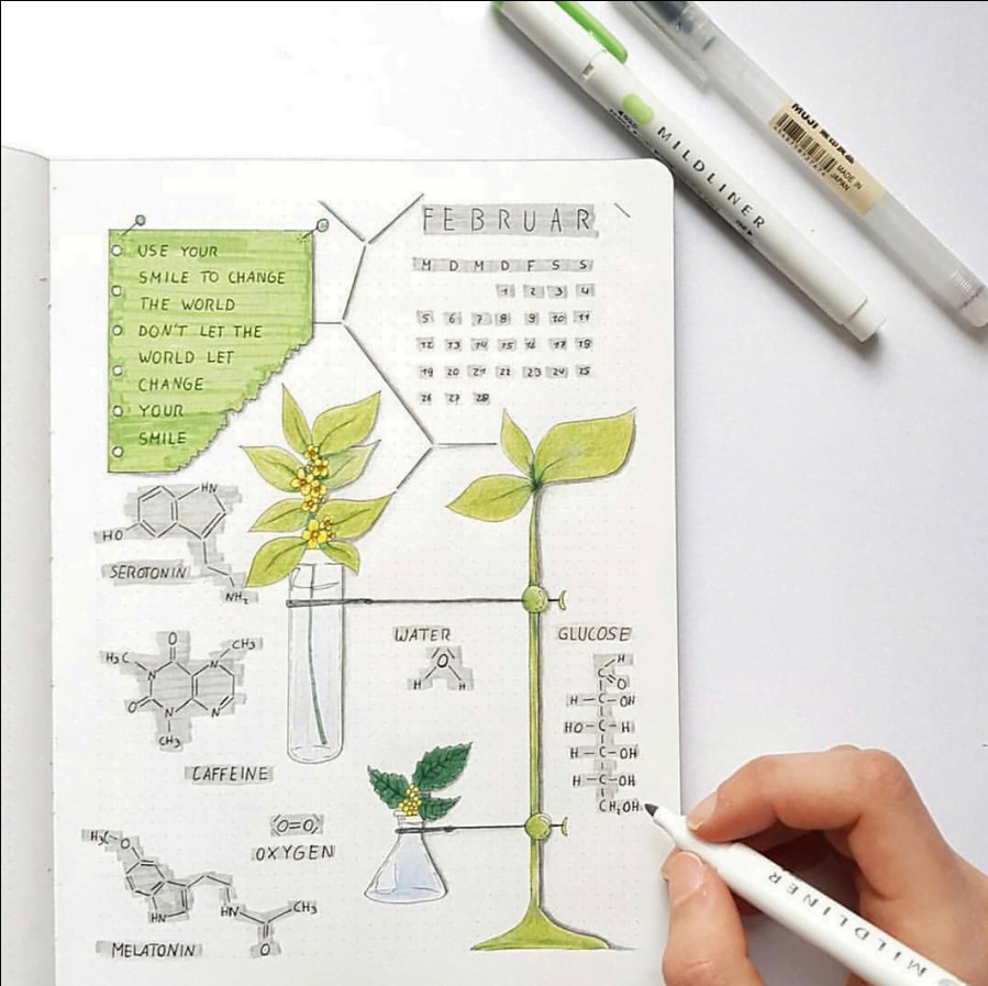 bullet journal tracker ideas