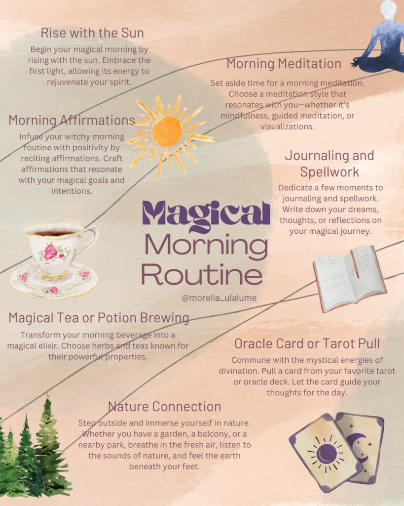 Witchy Morning Routine